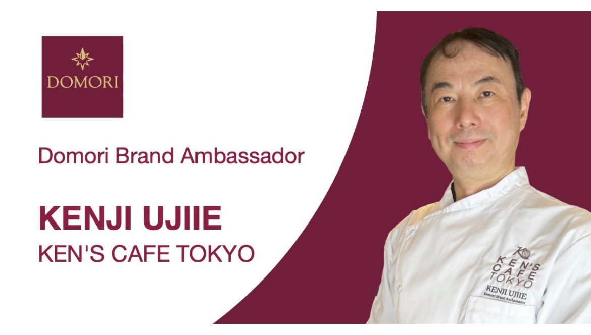 Kenji Ujiie di Ken's Café Tokyo nuovo Brand Ambassador di Domori.